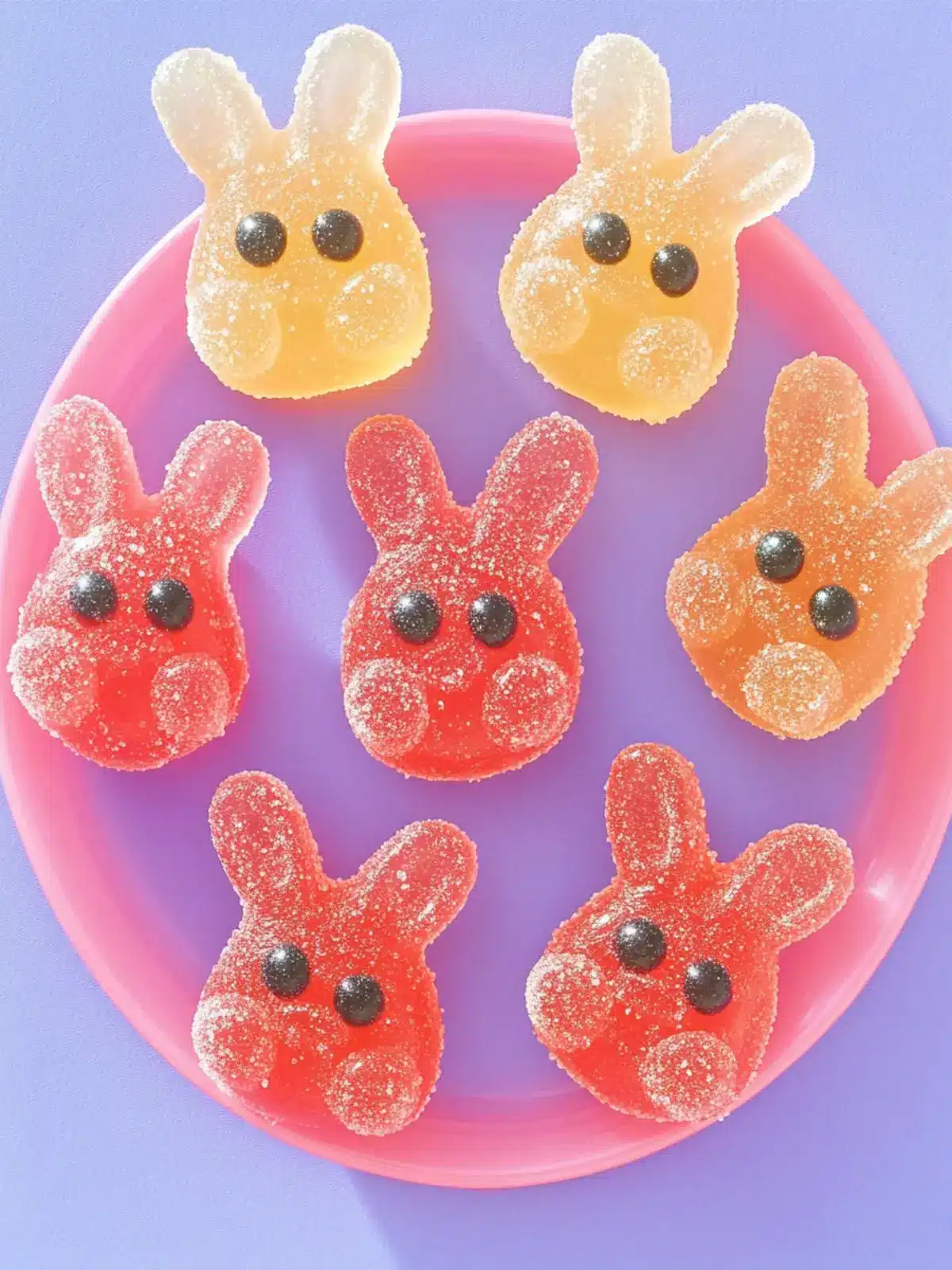 Homemade Gummy Bunnies with a Sour Twist You ll Love 4 Gummy Bunnies