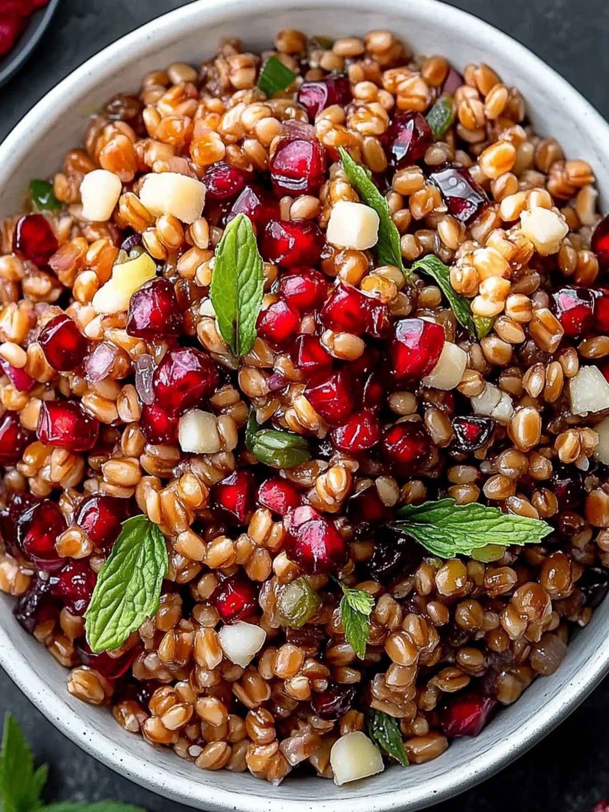 Koliva Wheat Berry Salad: A Nutritious Greek Delight 2 Koliva Wheat Berry Salad