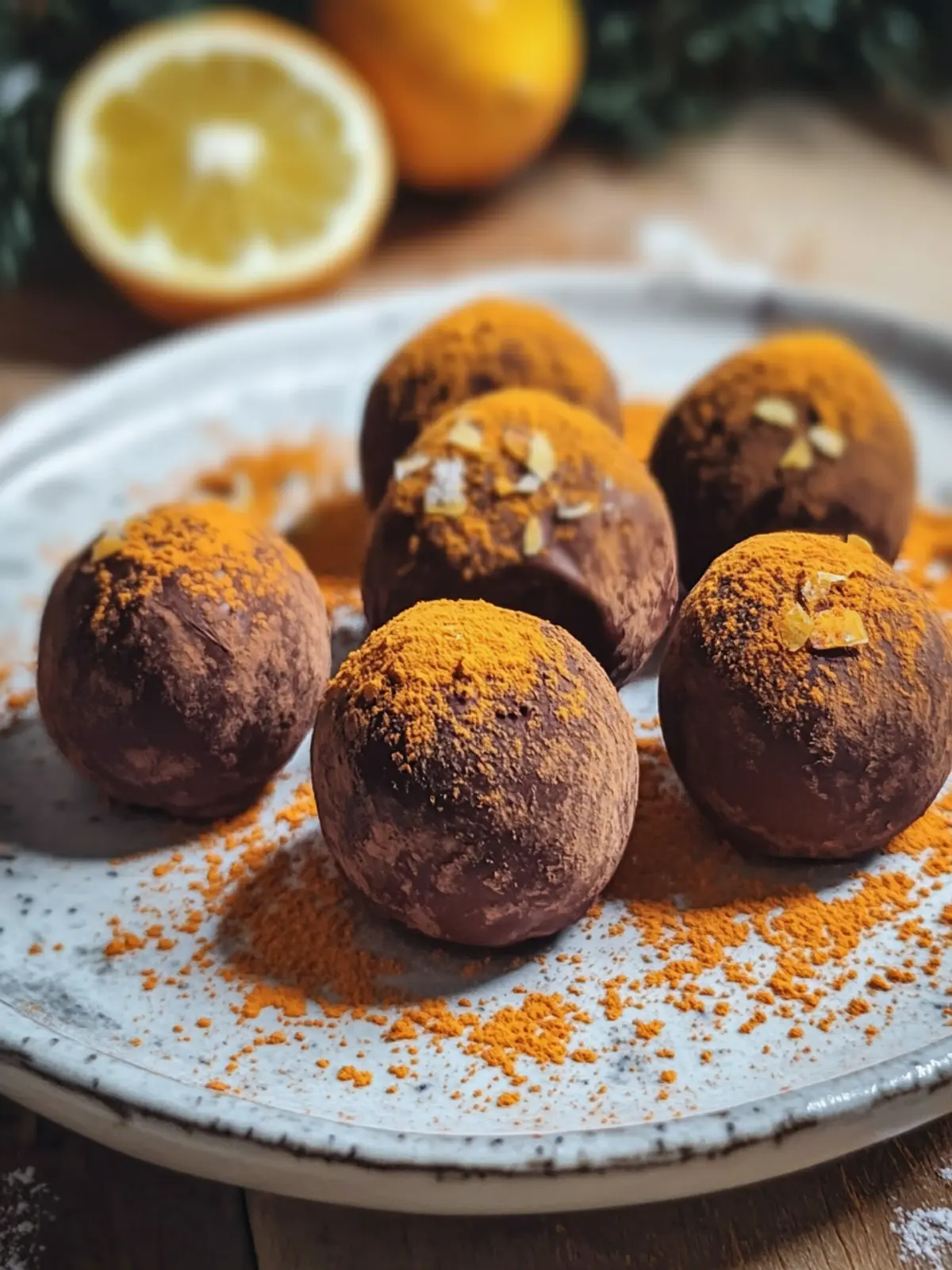 Decadent Orange Chocolate Christmas Truffles You'll Adore 4 Orange Chocolate Christmas Truffles