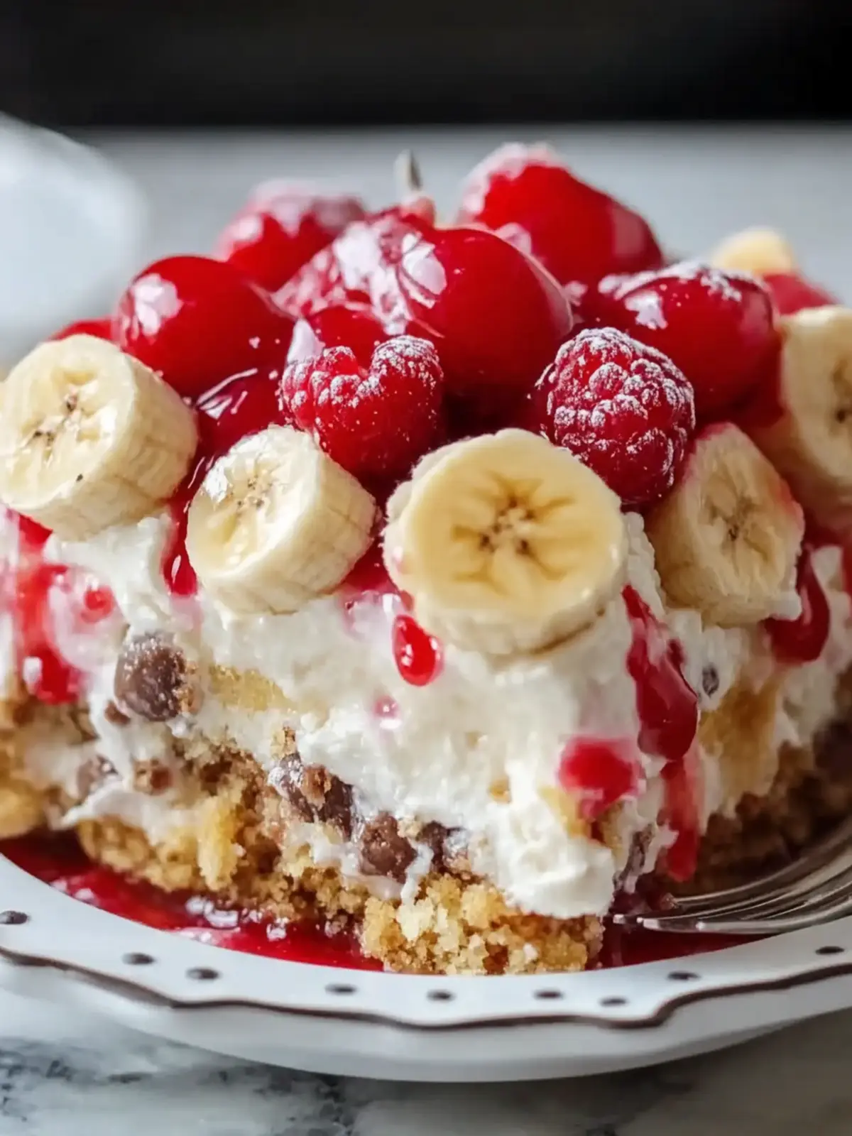 Irresistible Banana Split Dump Cake for Effortless Fun 2 Banana Split Dump Cake
