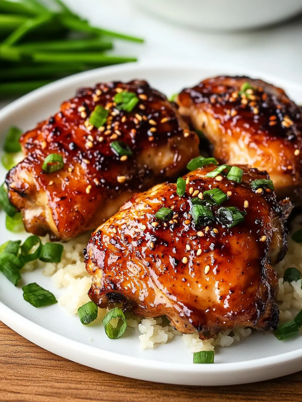 Garlic Soy Glazed Chicken Thighs Recipe for Quick Flavor Fix 4 Garlic Soy Glazed Chicken Thighs Recipe