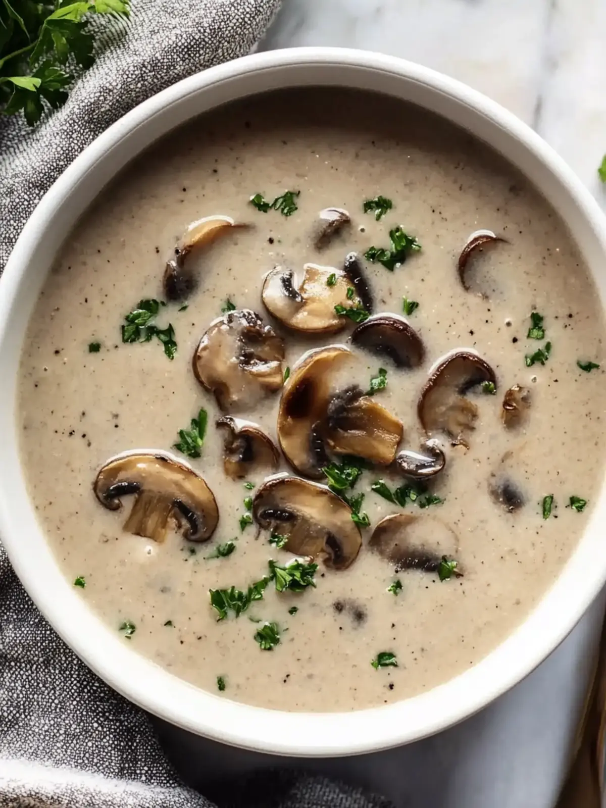 Cream of Mushroom Soup that Warms Your Soul and Pantry 3 Cream of Mushroom Soup