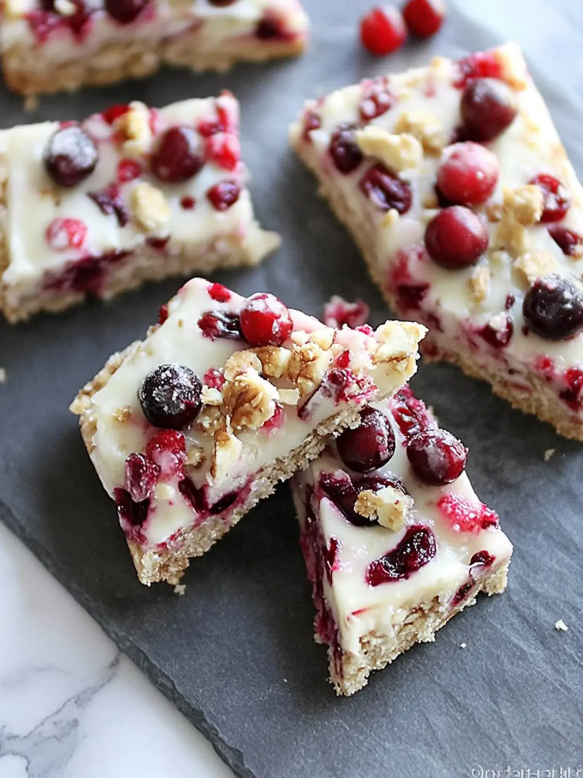 Healthier Cranberry Bliss Bars You'll Love This Holiday Season 4 Cranberry Bliss Bars
