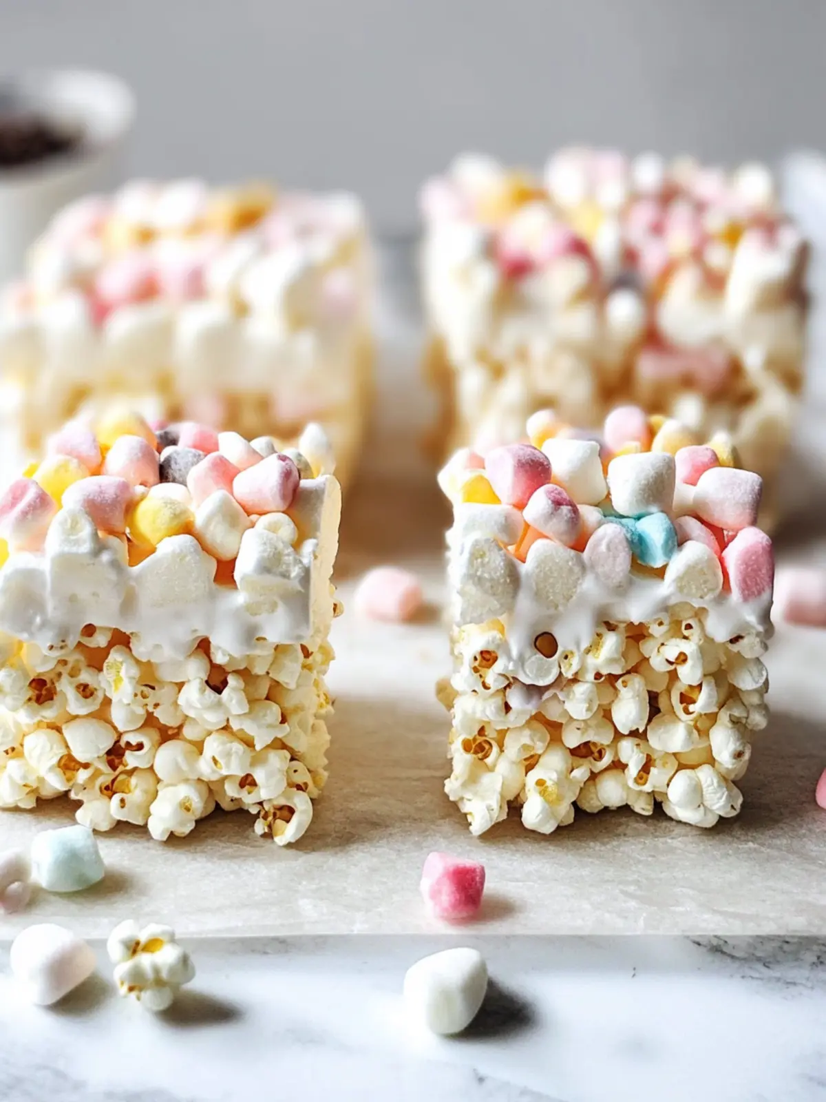 Popcorn Marshmallow Treats: A Sweet Snack for Everyone 2 Popcorn Marshmallow Treats