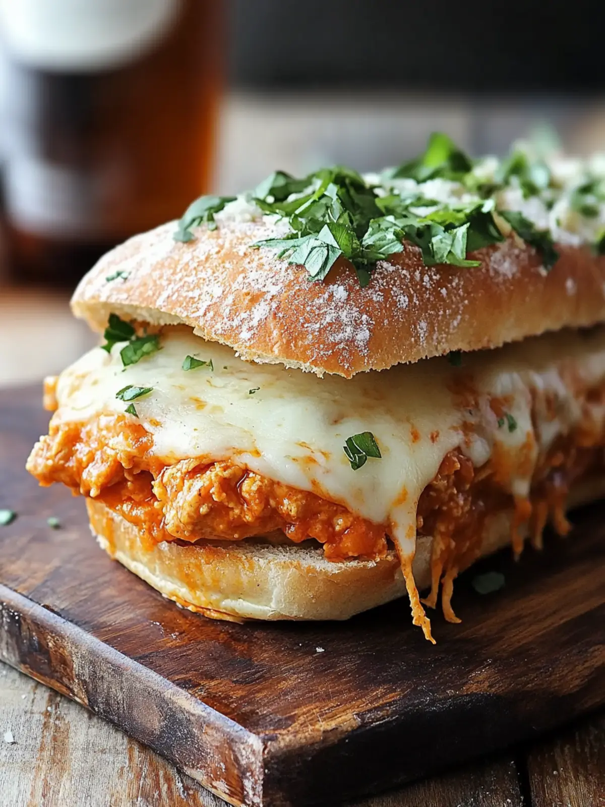 Ultimate Vodka Sauce Chicken Parmesan Sandwich You Can t Resist 4 Vodka Sauce Chicken Parmesan Sandwich
