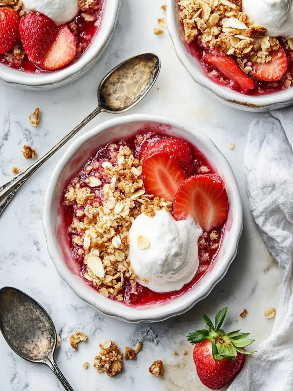 Nutty Strawberry Crisp That s Gluten-Free and Irresistible 3 Strawberry Crisp