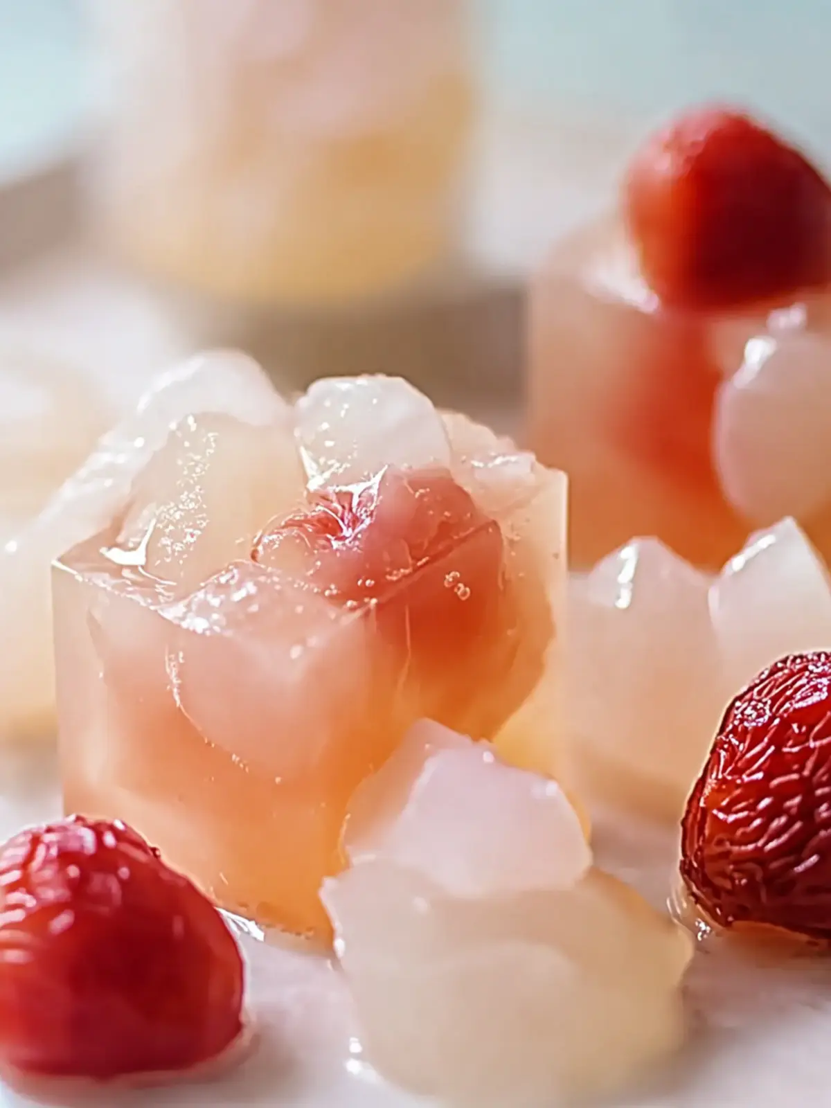 Delightful Vegan Lychee Jelly with Coconut Flavor Bliss 2 Delightful Lychee Jelly with Coconut Flavor That s Vegan Friendly