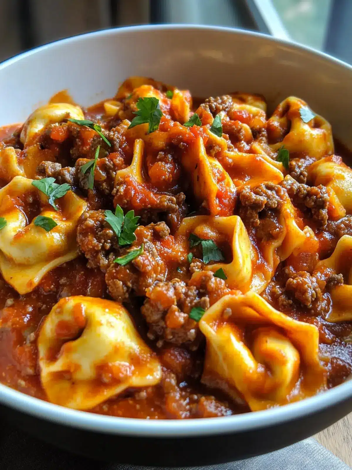 Savory Beef Enchilada Tortellini for Ultimate Comfort Food 3 Beef Enchilada Tortellini