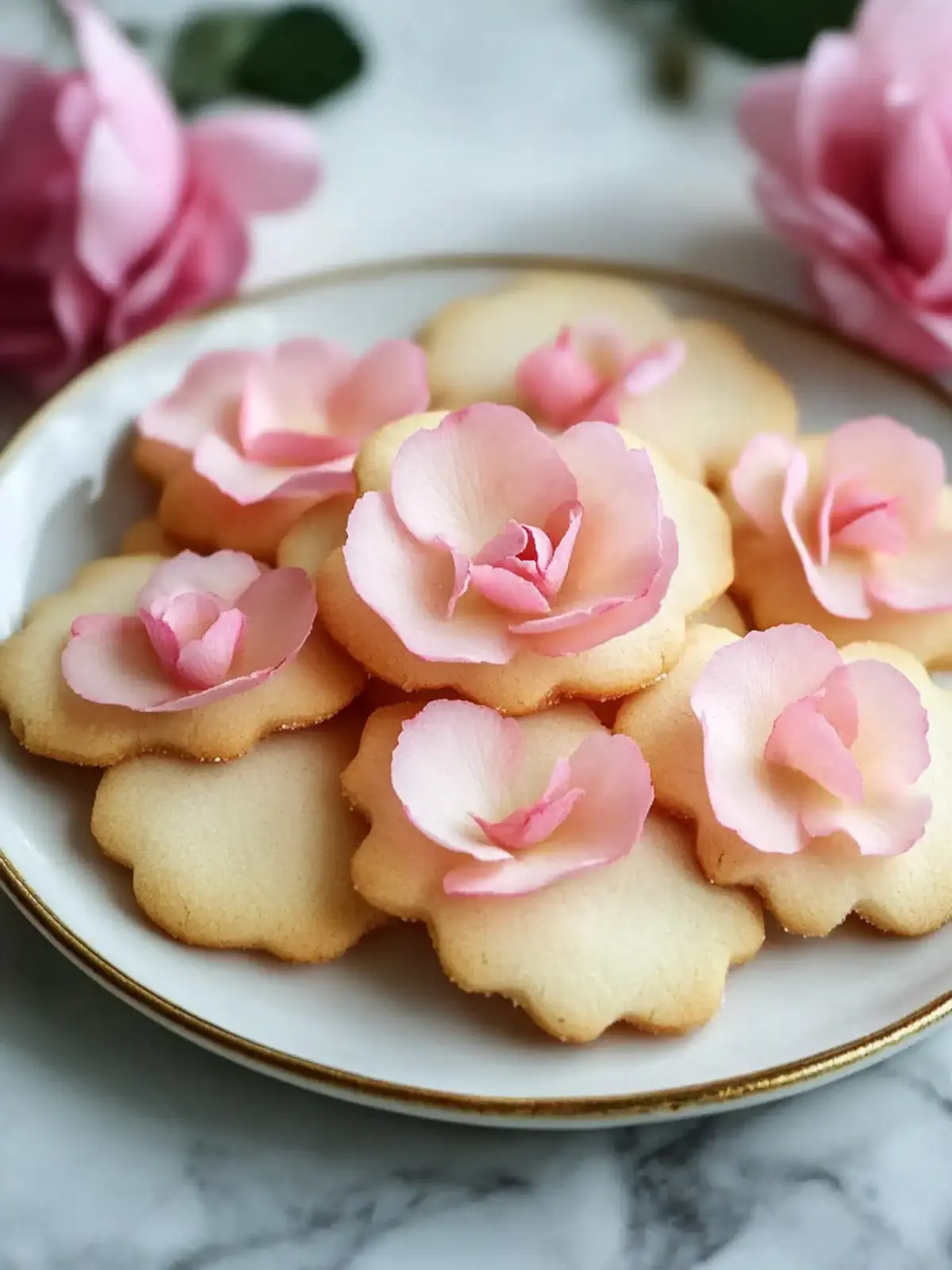 Delightful Rose Petal Sugar Cookies for an Elegant Twist 3 Delightful Rose Petal Sugar Cookies for a Sweet Twist