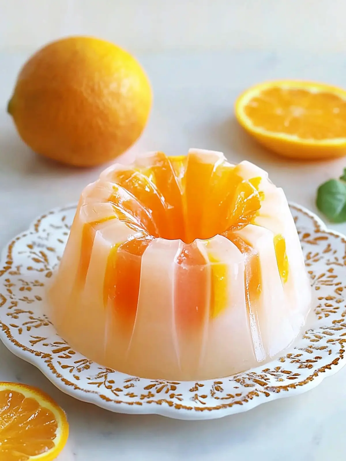 Creamsicle Jello Mold: Easy, Nostalgic No-Bake Delight 3 Creamsicle Jello Mold