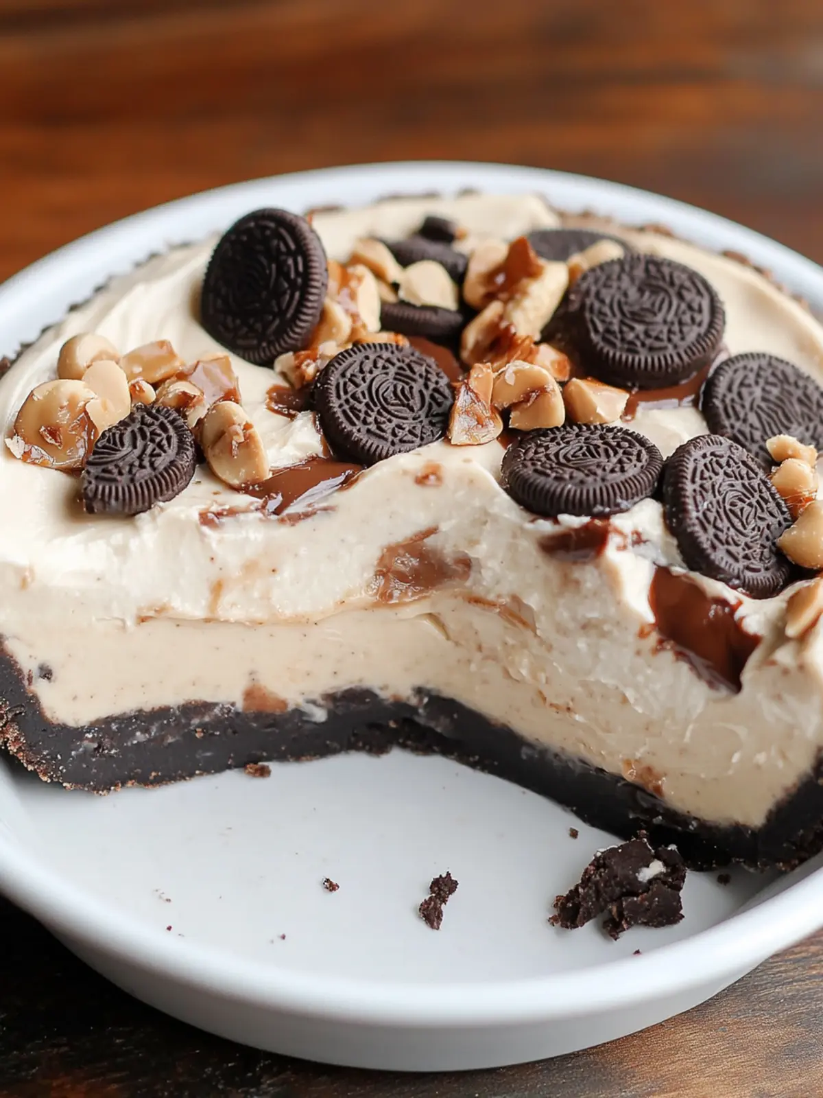 No-Bake Oreo Peanut Butter Pie That's a Dessert Dream Come True 2 No-Bake Oreo Peanut Butter Pie