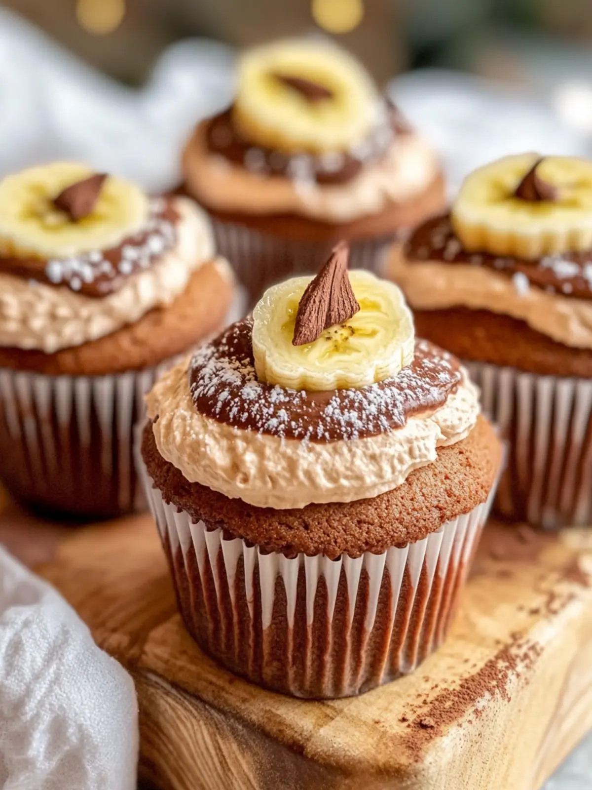 Chocolate Banana Hokkaido Chiffon Cupcakes You ll Adore 2 Chocolate Banana Hokkaido Chiffon Cupcakes