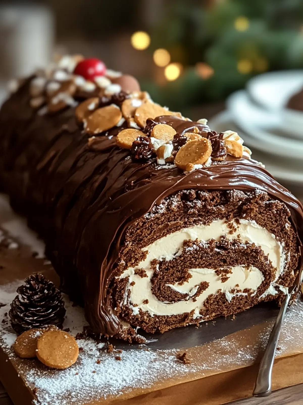 Gingerbread Yule Log: A Festive Holiday Delight You ll Love 4 Gingerbread Yule Log