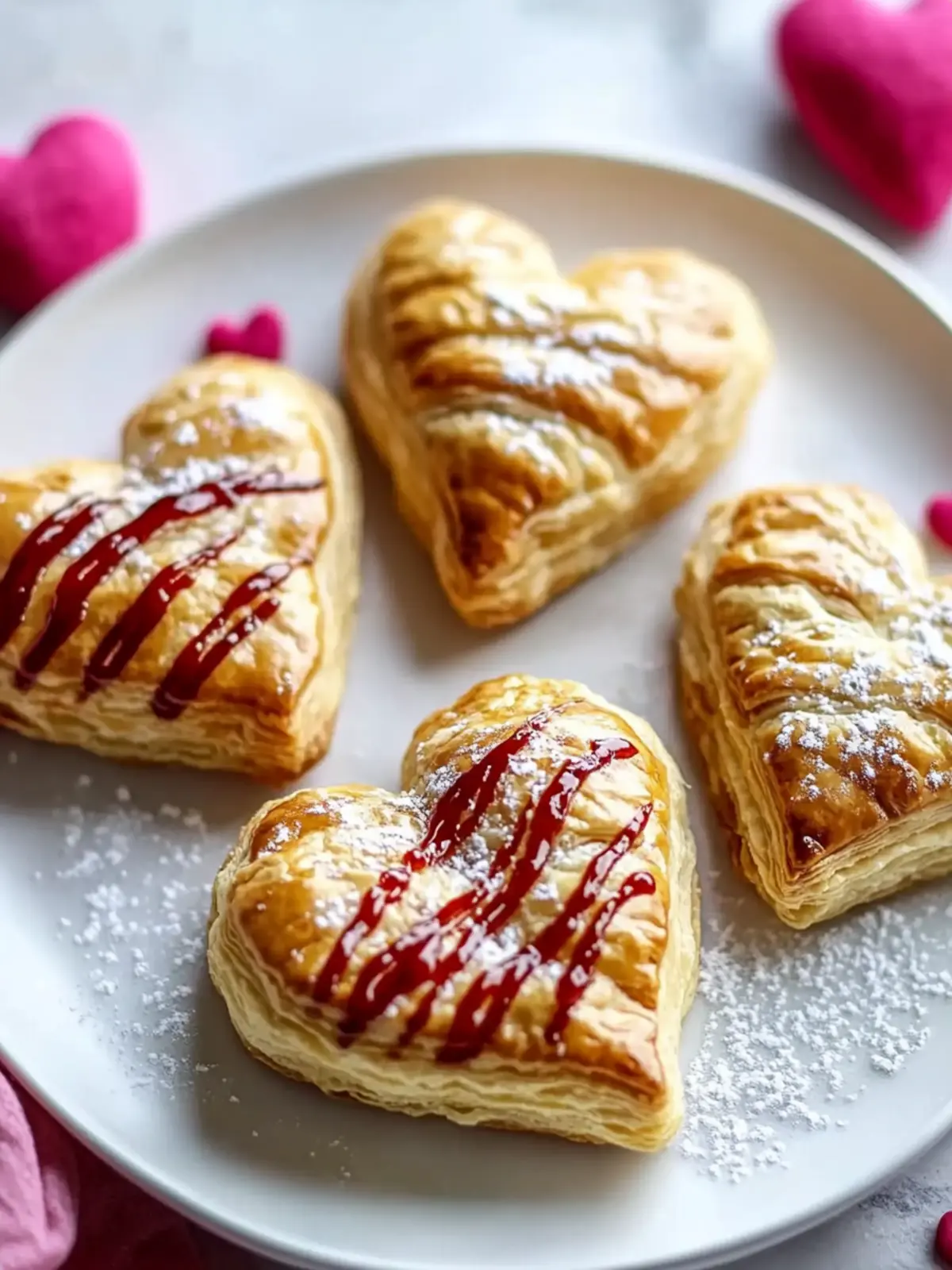 Sweeten Your Valentine's Day with Puff Pastry Hearts Delight 4 Valentine s Day Puff Pastry Hearts