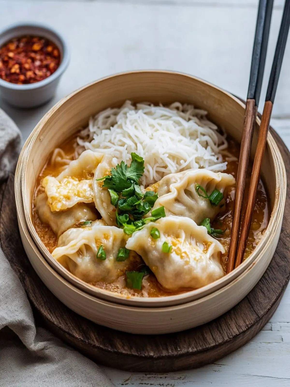 Viral Dumpling Bake in Creamy Red Curry Bliss 2 Dumpling Bake