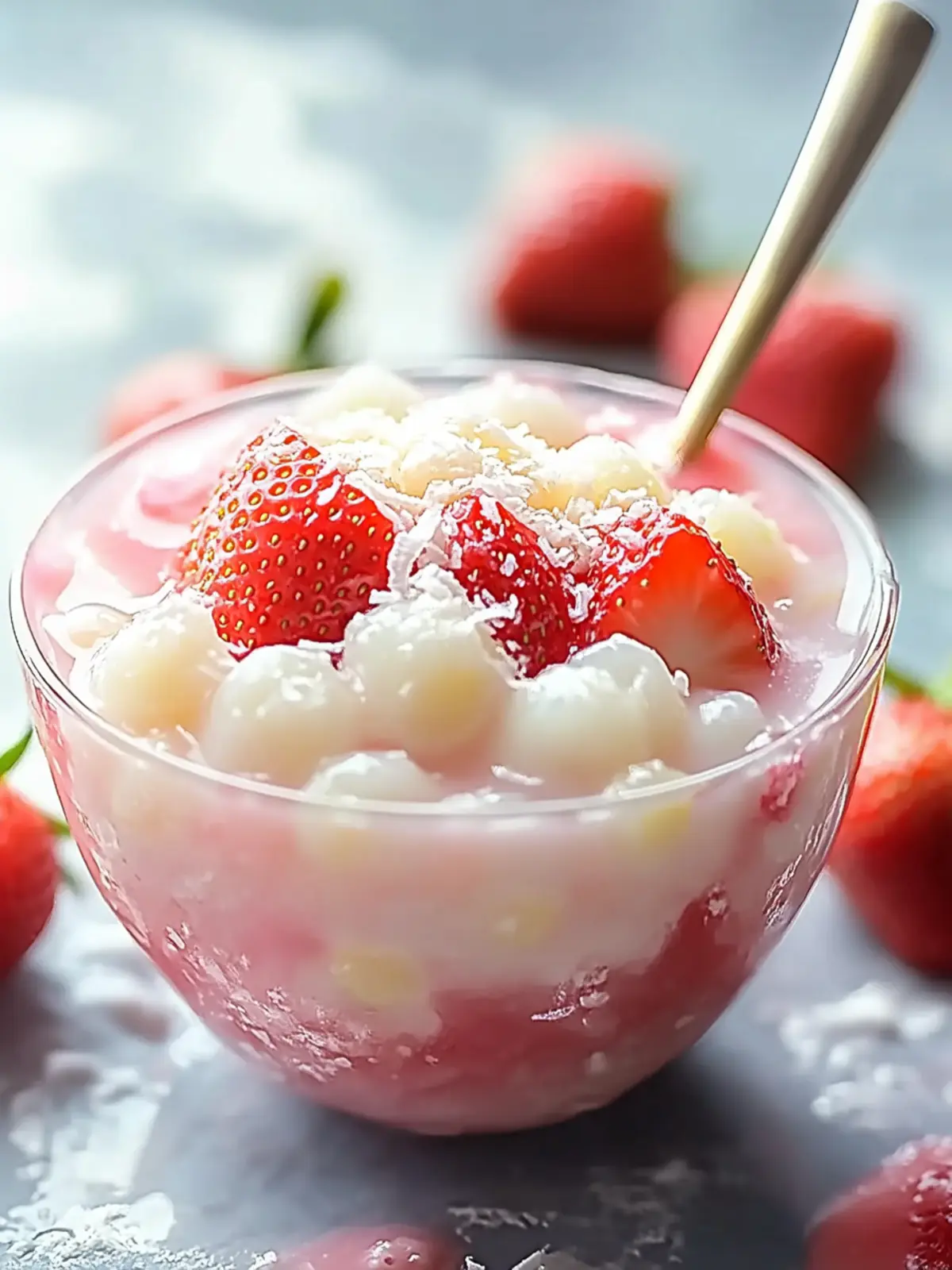 Strawberry Coconut Tapioca: A Tropical Dessert You ll Love 4 Strawberry Coconut Tapioca