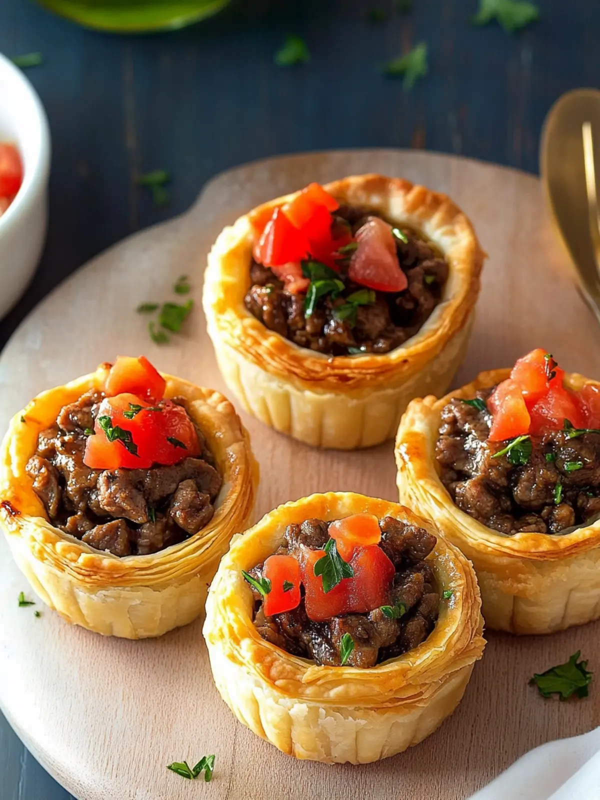 Mini Beef Tourtieres: Flaky Perfection for Your Next Party 3 Mini Beef Tourtieres