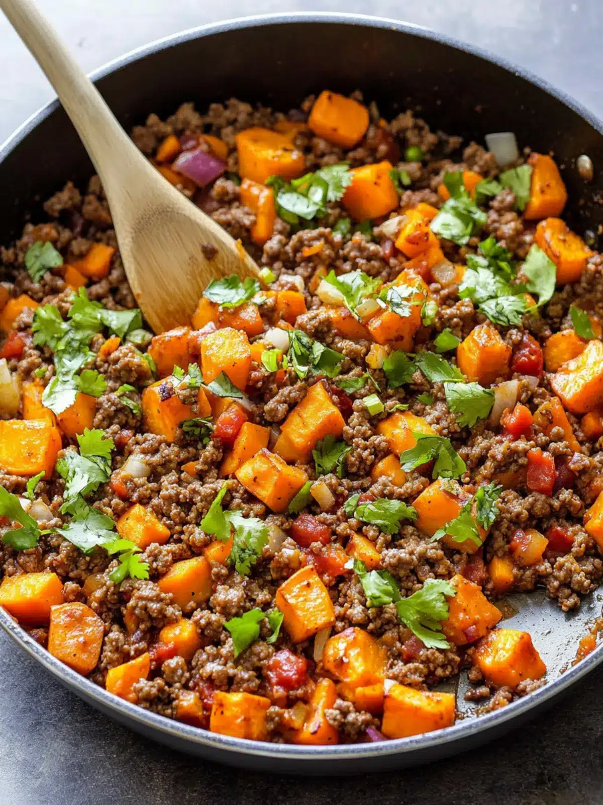 Delicious Southwest Ground Beef and Sweet Potato Skillet Recipe 4 Southwest Ground Beef and Sweet Potato Skillet