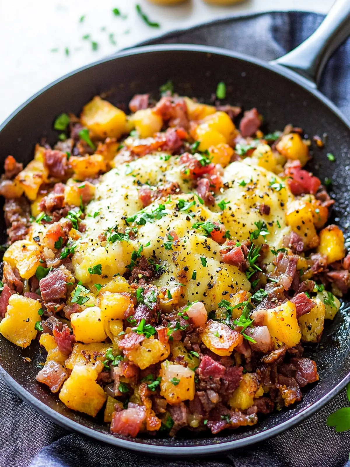 Savory Corned Beef Hash Skillet: A Comforting Breakfast Twist 2 Corned Beef Hash Skillet