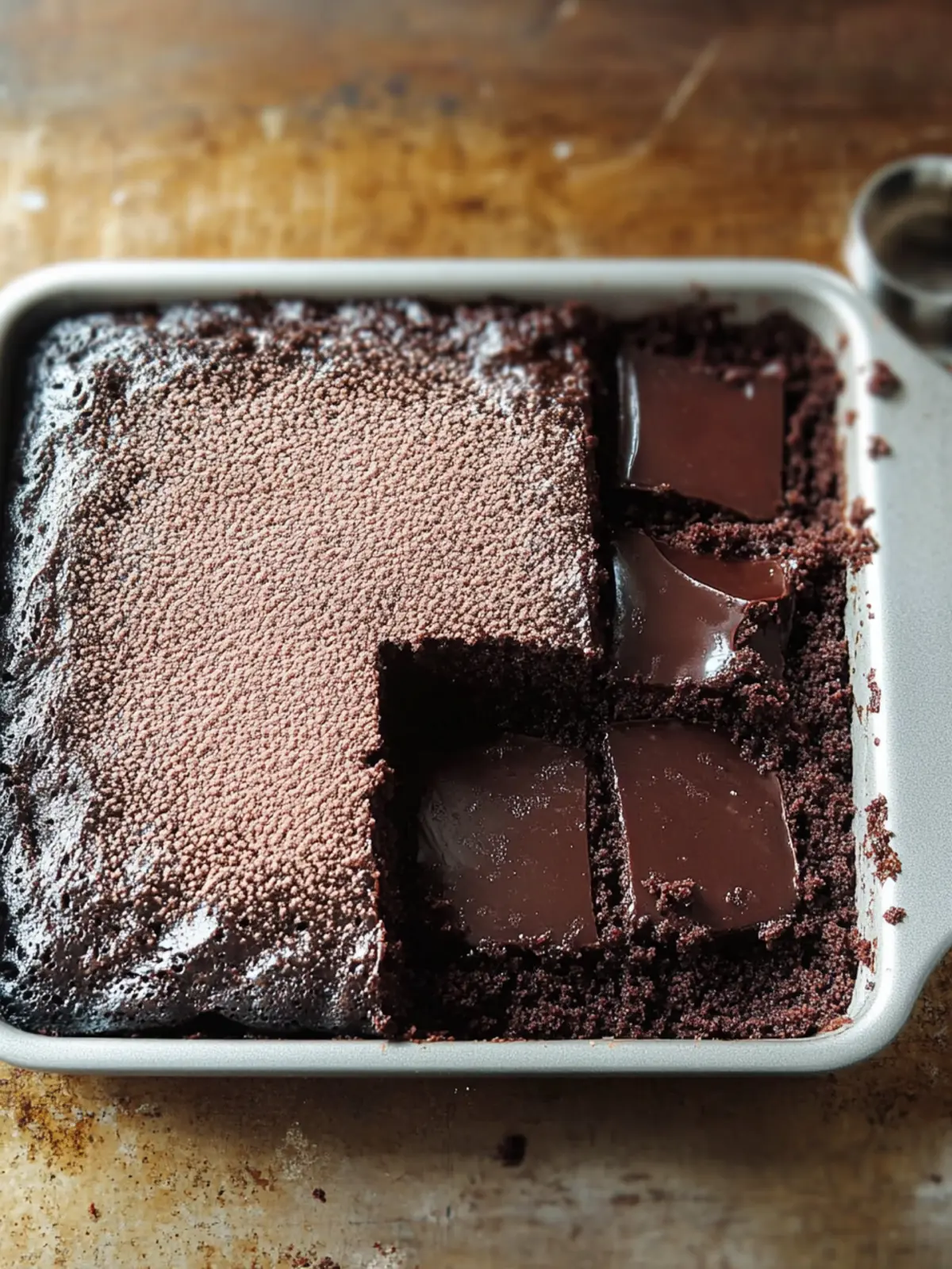 One-Dish Chocolate Cake: Quick & Kid-Friendly Delight 4 One-Dish Chocolate Cake