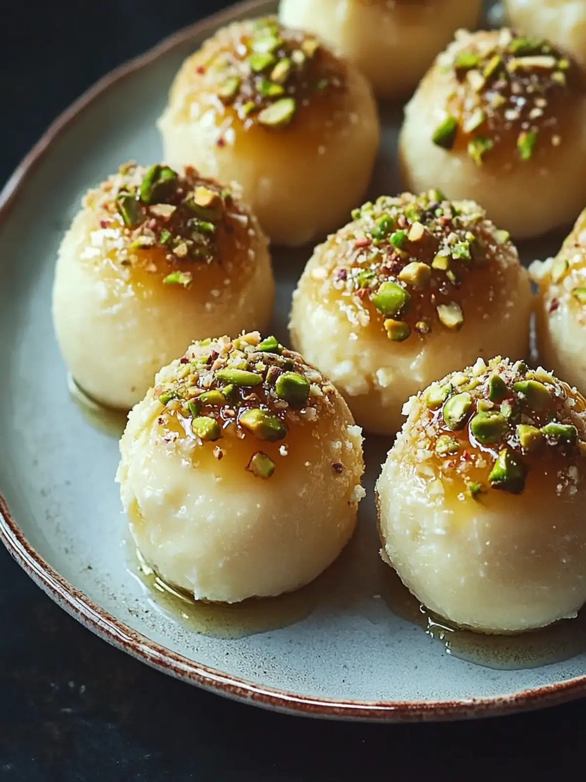 Delicious Ricotta Pistachio Honey Bites for Easy Snacking 3 Ricotta Pistachio Honey Bites