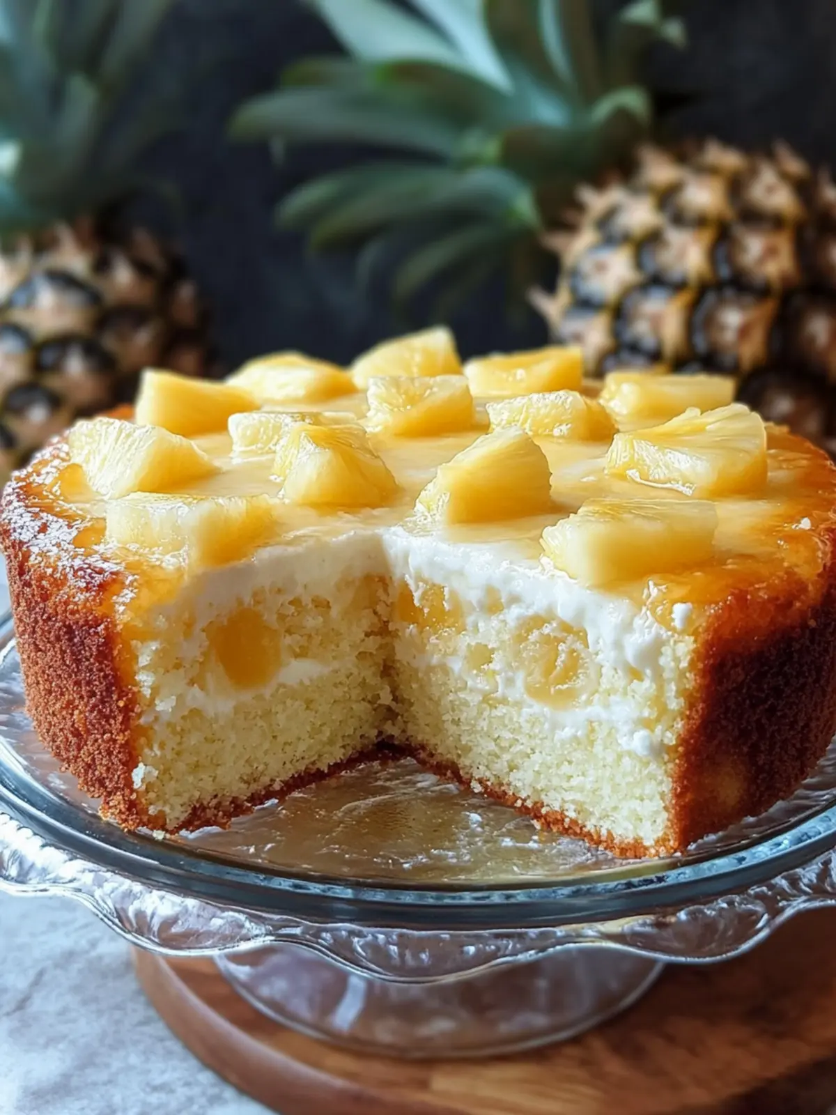 Juicy Pineapple Heaven Cake for Sweet Tropical Bliss 3 Juicy Pineapple Heaven Cake