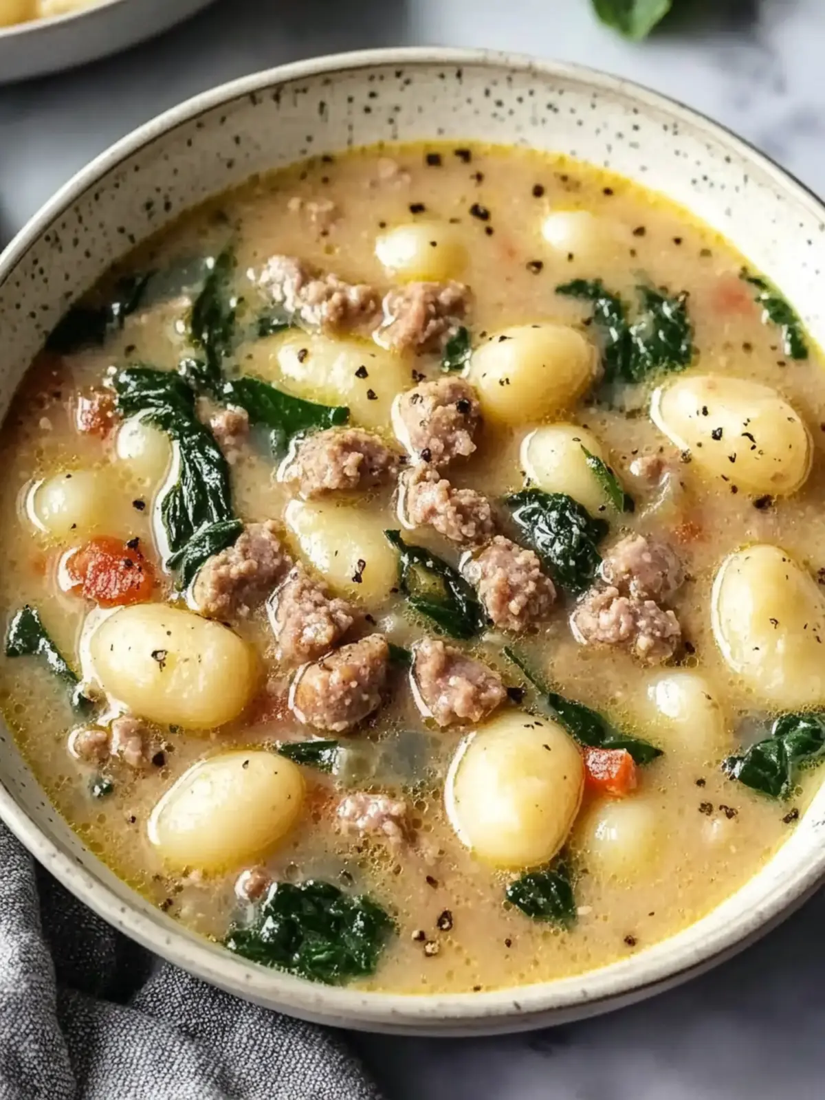 Sausage Gnocchi Soup: A Comforting Italian Delight at Home 4 Sausage Gnocchi Soup