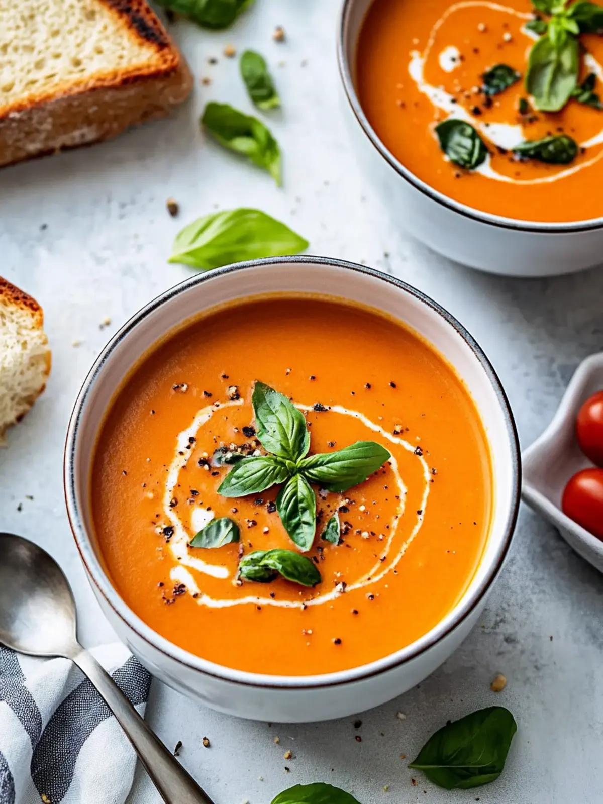 Homemade Creamy Tomato Soup in 40 Minutes for Cozy Nights 4 Homemade Creamy Tomato Soup