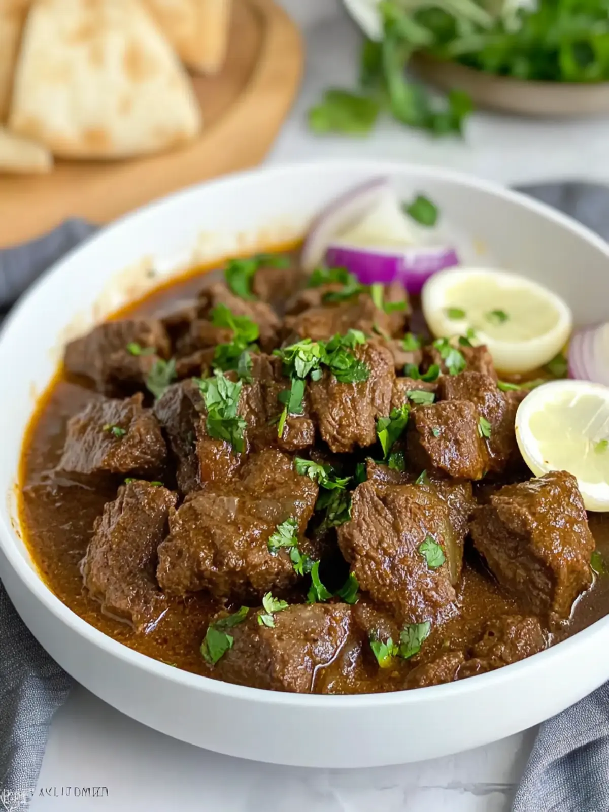 Kabab Halla: Irresistibly Tender Egyptian Beef & Onions 4 Kabab Halla (Egyptian Braised Beef and Onions)