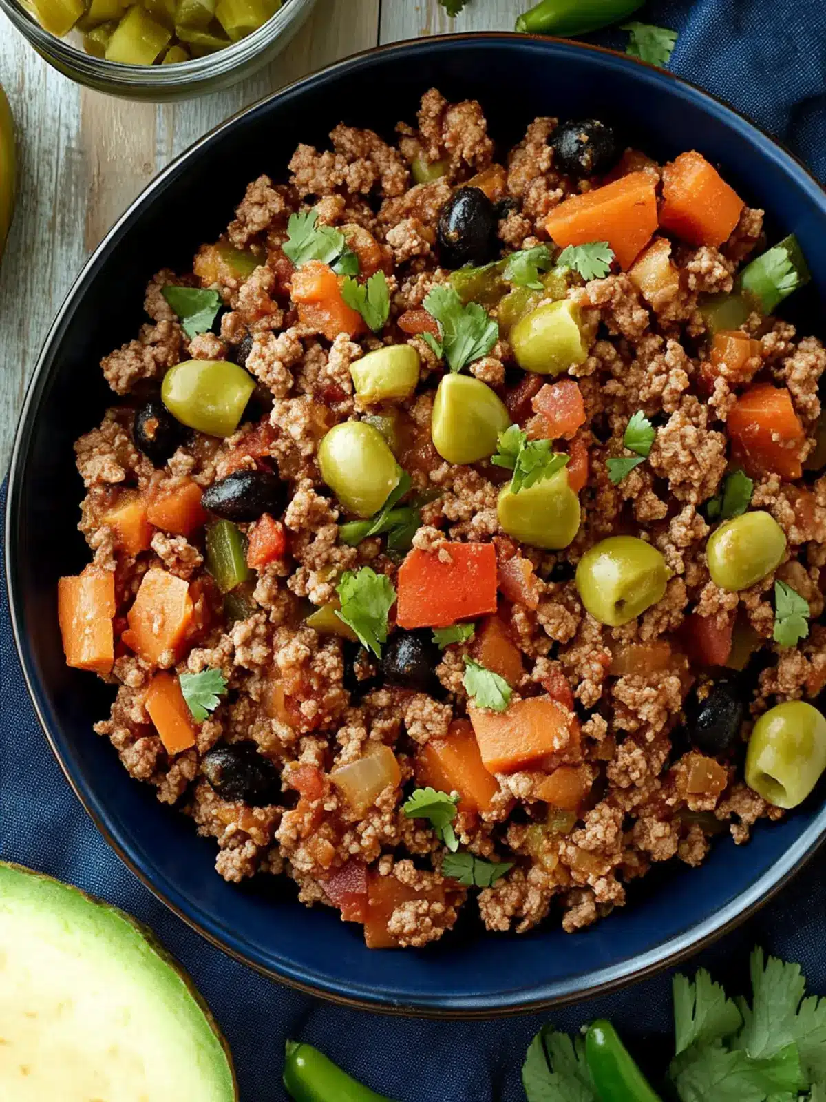 Savory Picadillo: A Quick Comfort Meal Under 30 Minutes 4 Picadillo