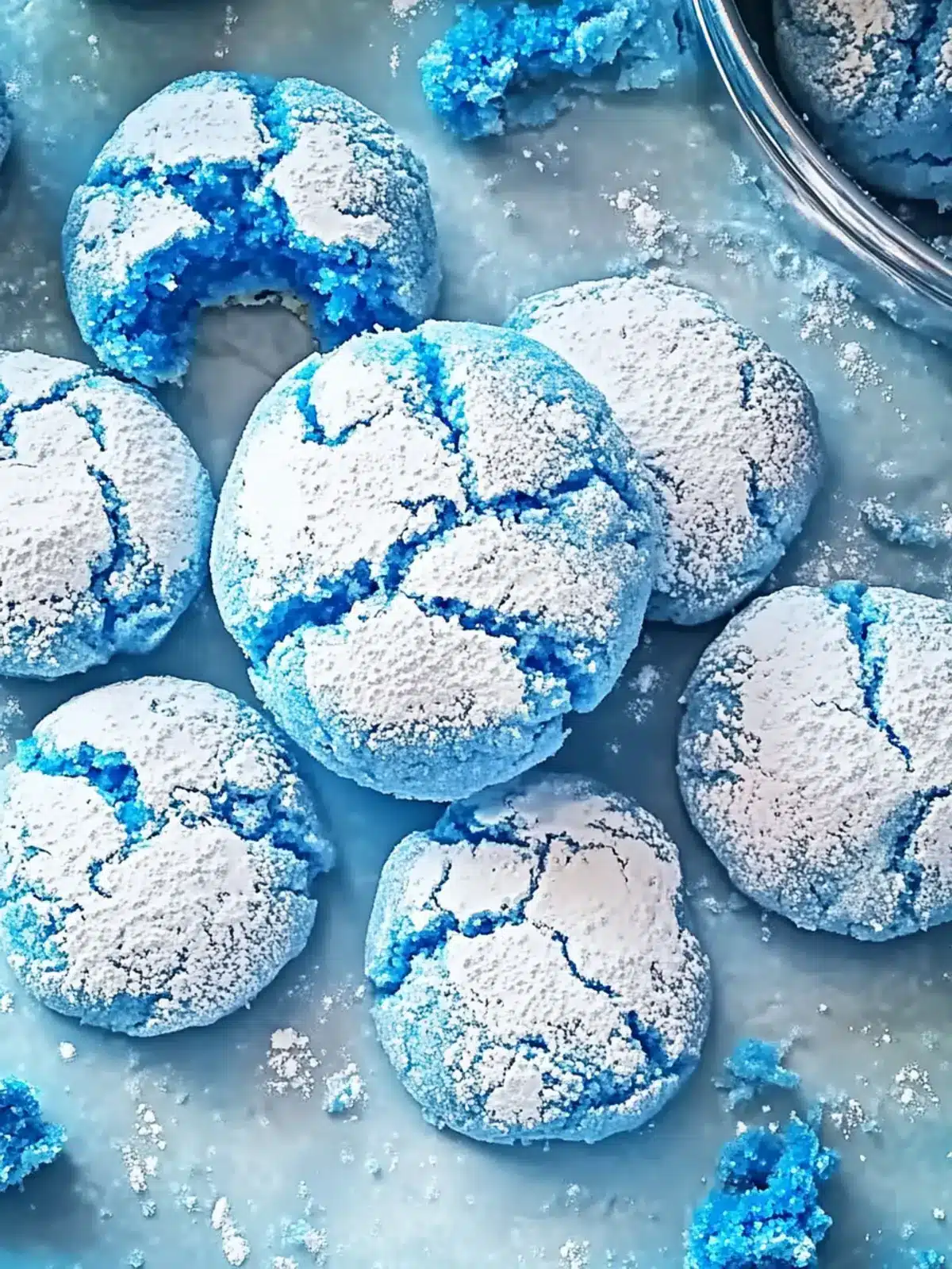 Blue Crinkle Cookies: Easy Festive Treats That Wow Everyone 2 Blue Crinkle Cookies: Easy Festive Treats Everyone Will Love