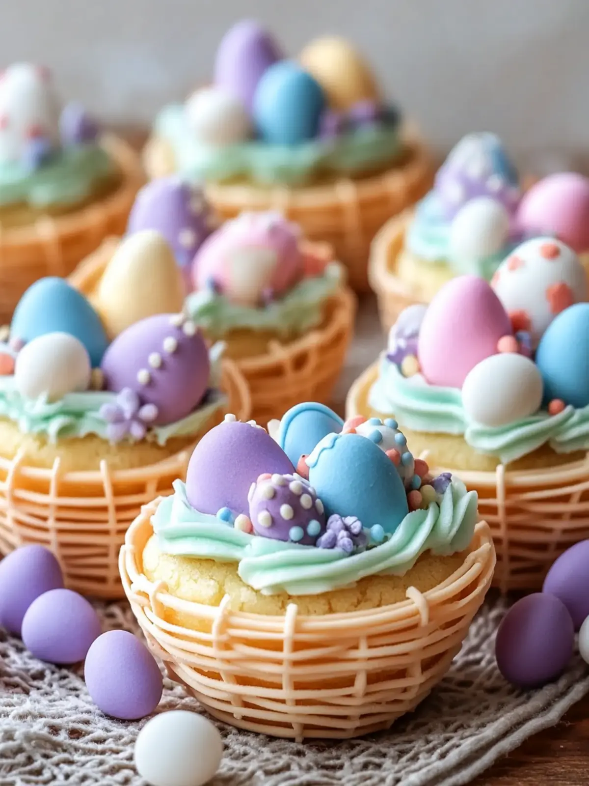 Sweet Easter Basket Sugar Cookie Cups Your Family Will Love 3 Easter Basket Sugar Cookie Cups