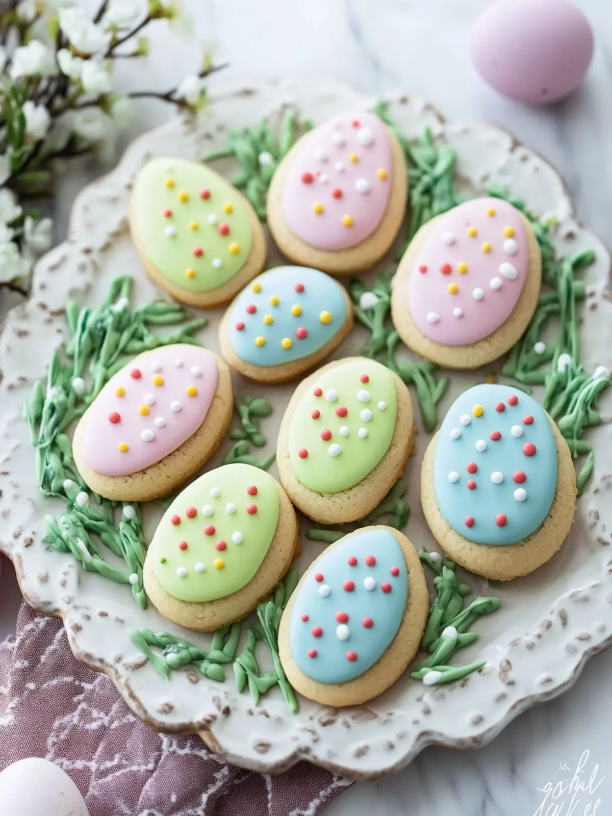 Egg Hunt Easter Cookies That Bring Spring Joy to Your Table 3 Egg Hunt Easter Cookies
