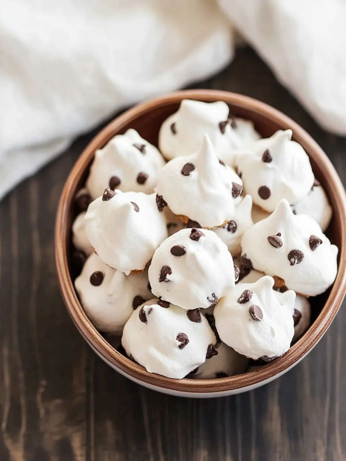 Irresistible Chocolate Chip Meringue Cookies with 3 Ingredients 2 Chocolate Chip Meringue Cookies