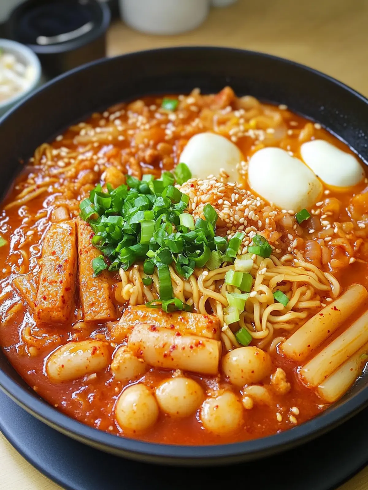 Delicious Rabokki: Quick Ramen with Tteokbokki Recipe Video 2 Rabokki - Ramen with Tteokbokki (Video)