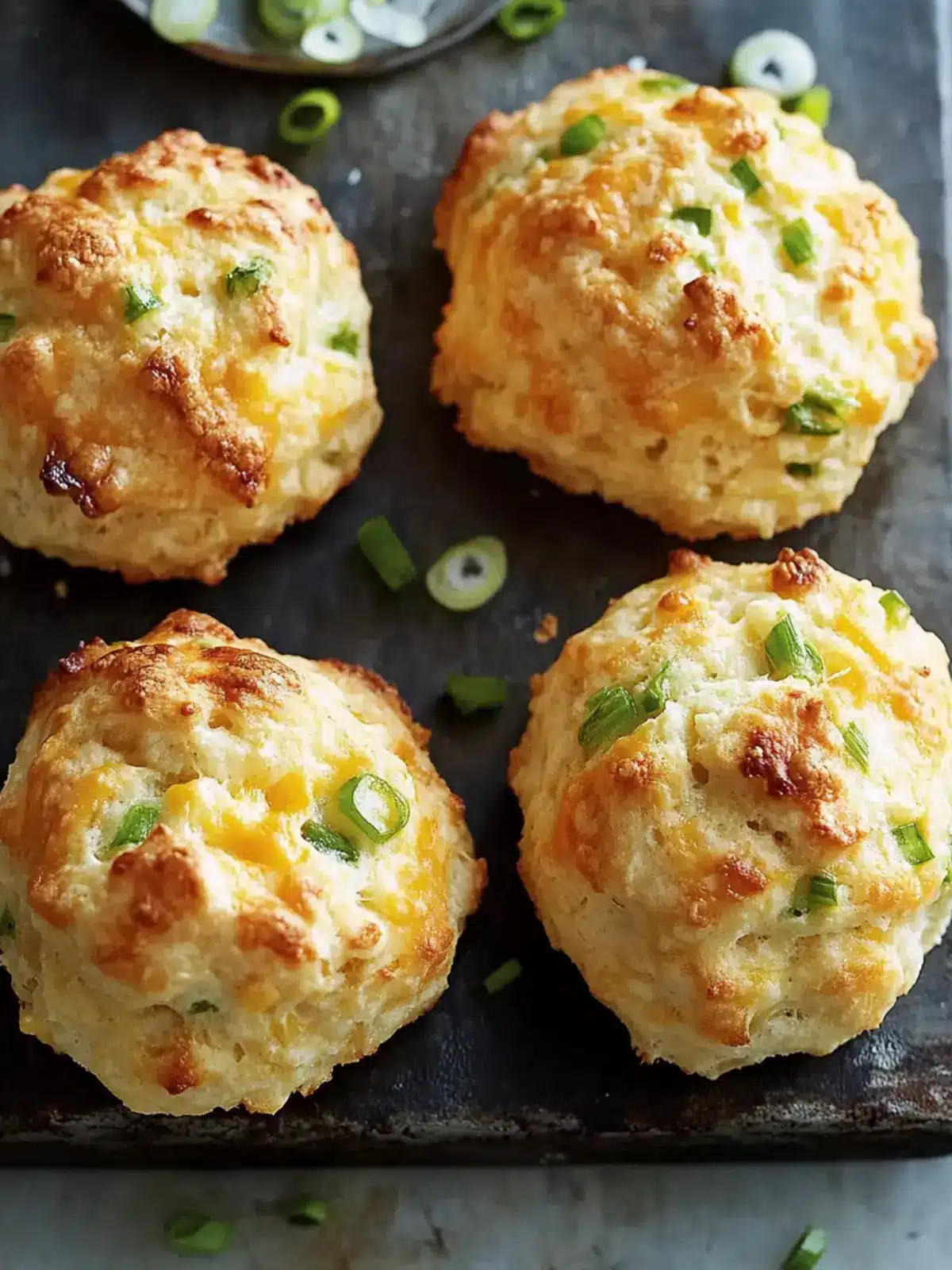 Cheddar and Green Onion Buttermilk Drop Biscuits That Wow 4 Cheddar and Green Onion Buttermilk Drop Biscuits