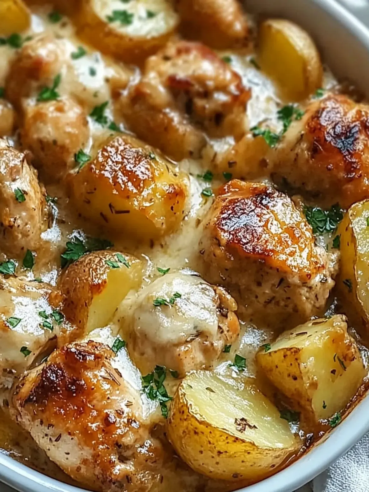 Garlic Parmesan Crockpot Chicken and Potatoes for Easy Comfort 4 Garlic Parmesan Crockpot Chicken and Potatoes