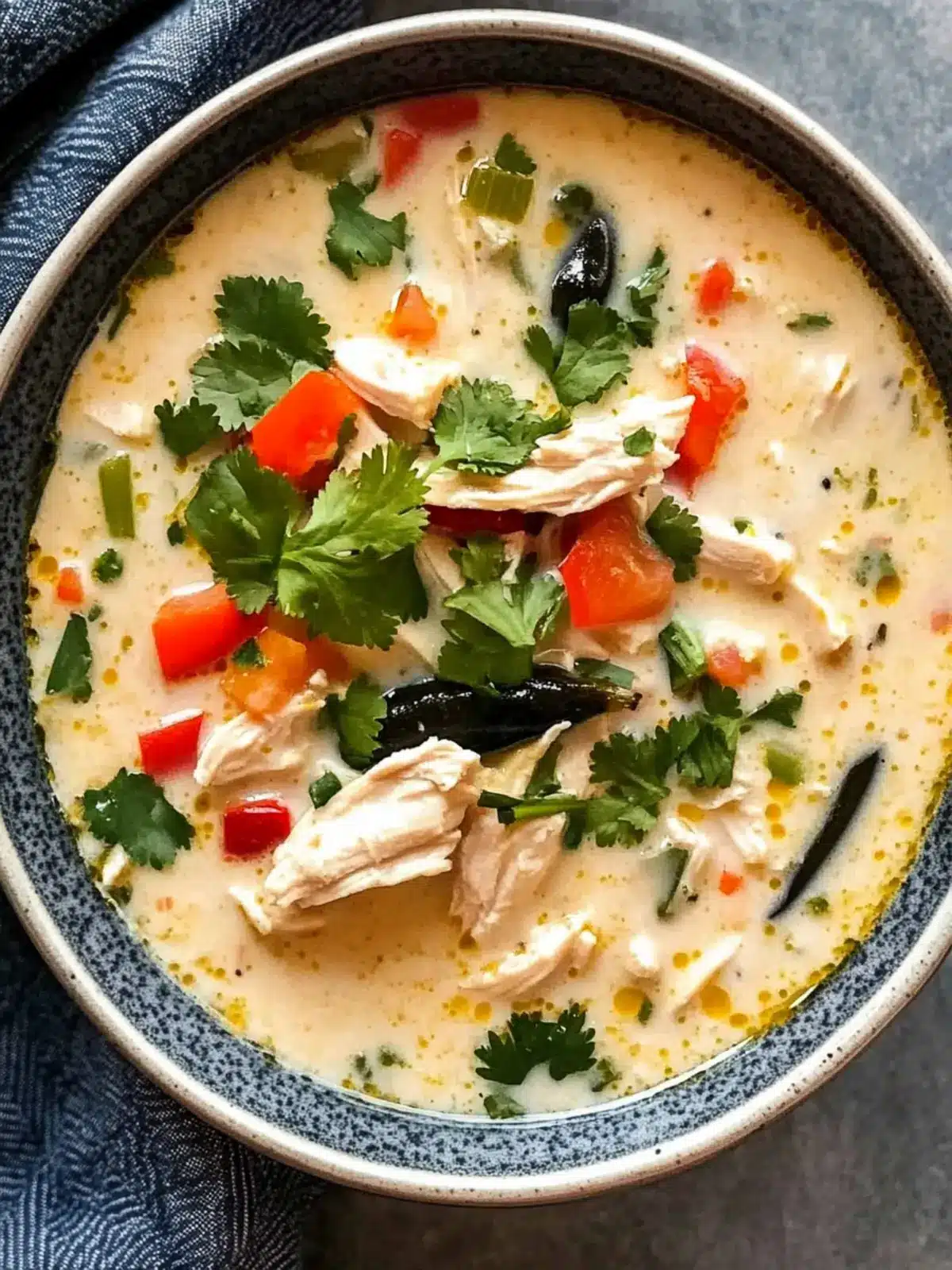 Hearty Creamy Chicken Poblano Soup for Cozy Nights 2 Creamy Chicken Poblano Soup