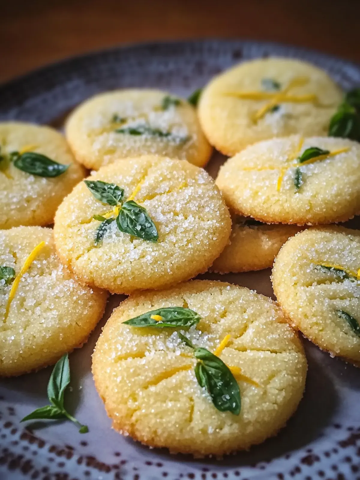 Lemon Basil Sugar Cookies That Refresh Your Taste Buds 2 Lemon Basil Sugar Cookies