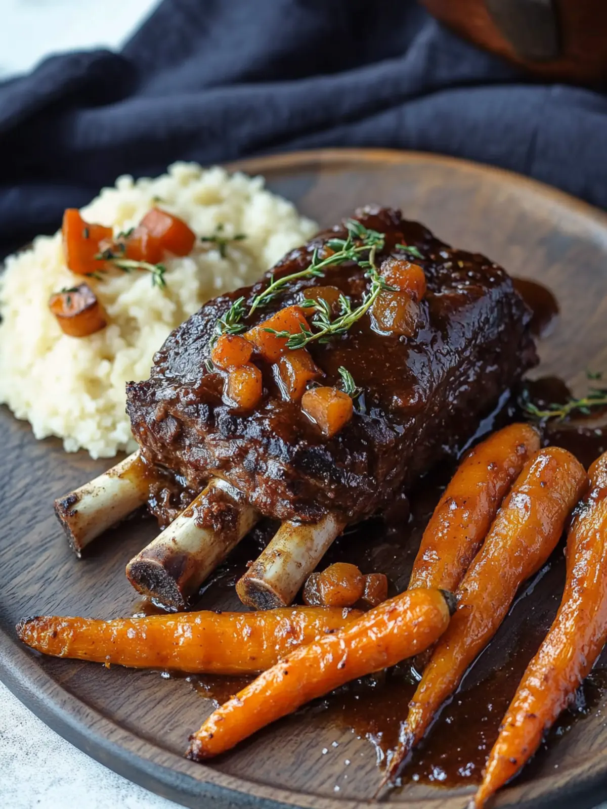 Savory Beef Short Ribs & Maple Roasted Carrots for Cozy Nights 3 Beef Short Ribs & Maple Roasted Carrots