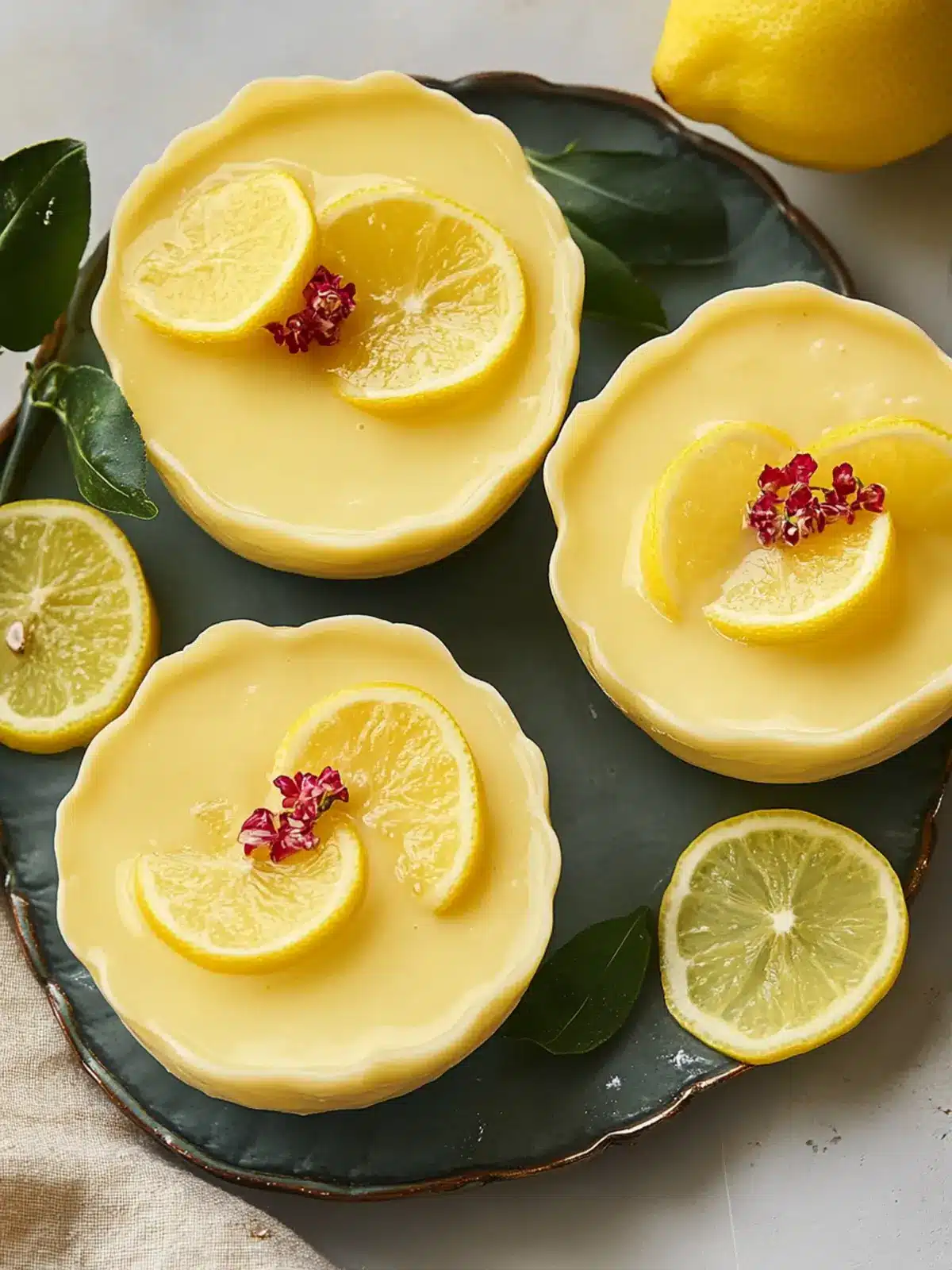 Creamy Lemon Posset: Easy No-Bake Dessert You'll Love 3 Lemon Posset