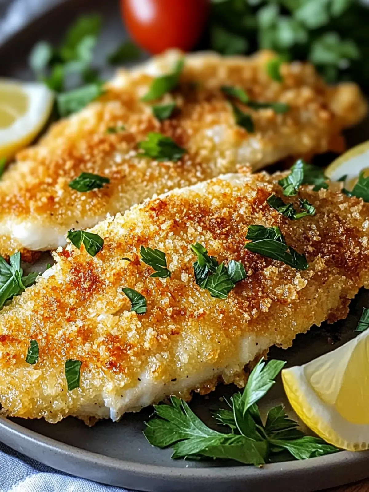 Crispy Parmesan Crusted Tilapia Flavorful Easy Recipe Tonight 2 Crispy Parmesan Crusted Tilapia Flavorful Easy Recipe
