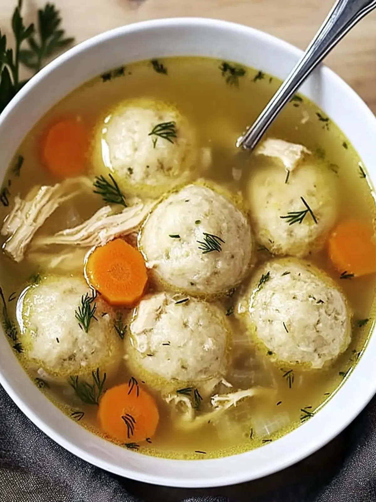Heartwarming Chicken Matzo Ball Soup for Family Comfort 3 Chicken Matzo Ball Soup