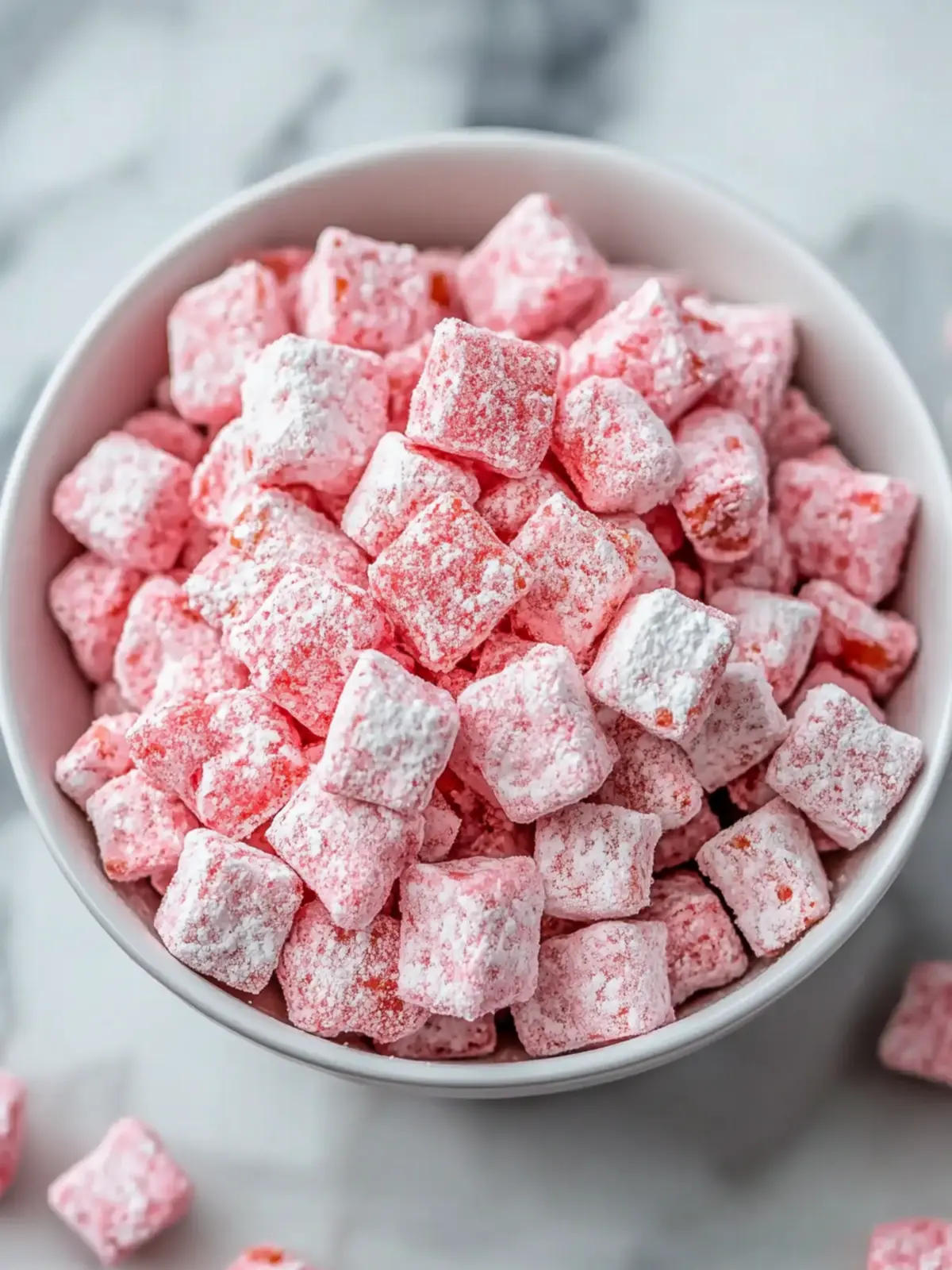Easy Strawberry Shortcake Puppy Chow for Sweet Snack Joy 2 Easy Strawberry Shortcake Puppy Chow