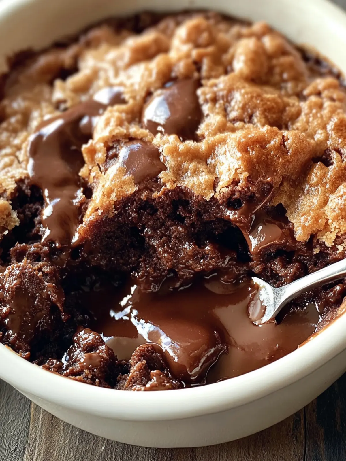 Extra-Fudgy Chocolate Cobbler for a Cozy Dessert Night 3 Extra-Fudgy Chocolate Cobbler