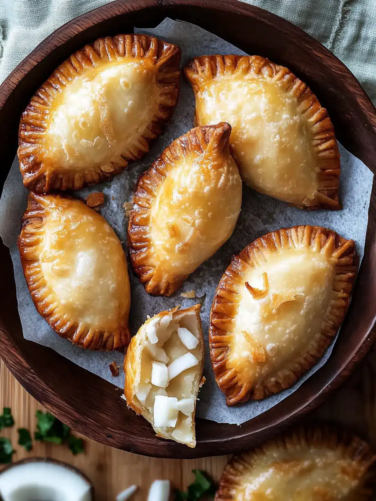 Sweet Coconut Empanadas That Will Take You to Paradise 3 Sweet Coconut Empanadas