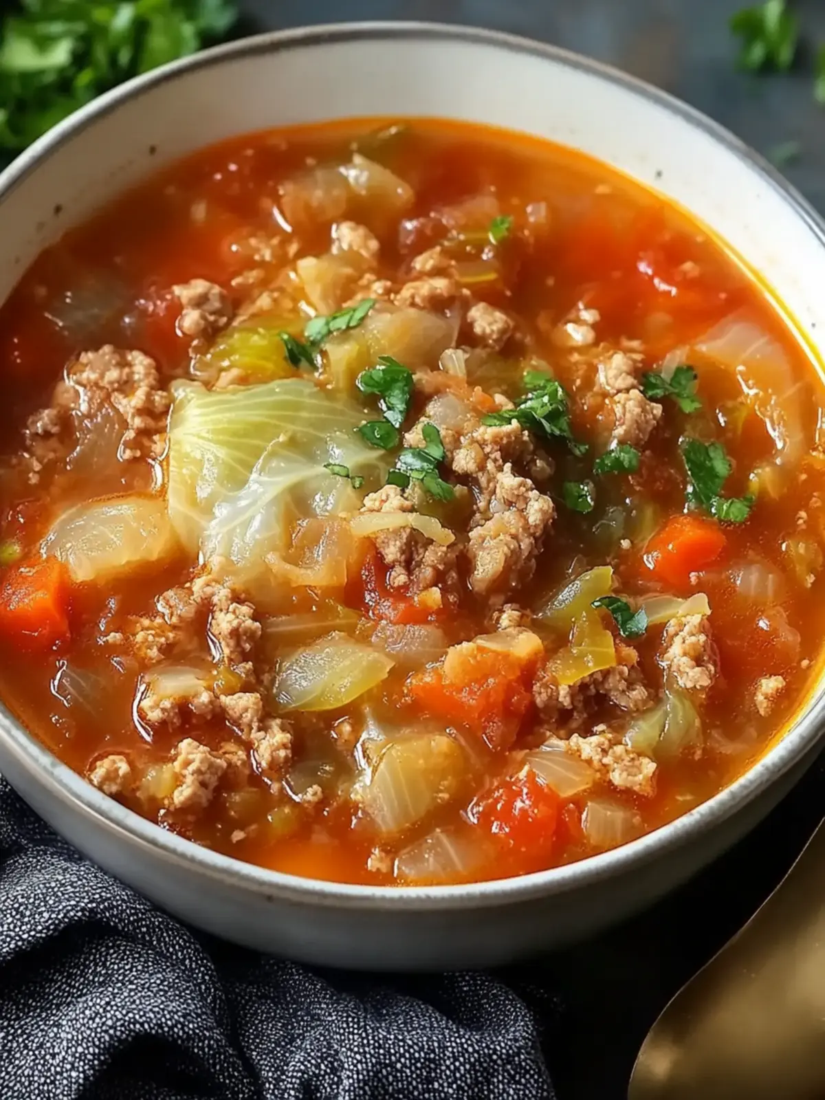 Cozy Up with Quick Cabbage Roll Soup for Chilly Nights 2 Cabbage Roll Soup