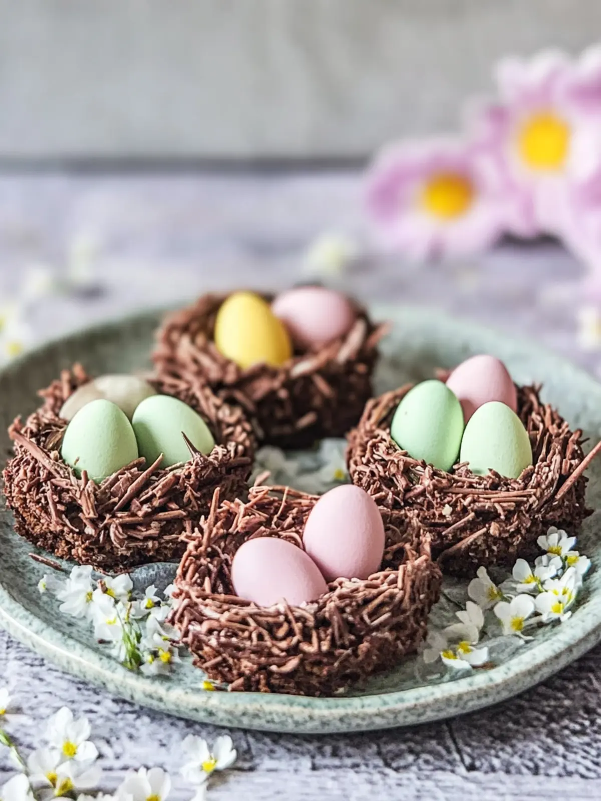 No-Bake Chocolate Easter Egg Nests Your Kids Will Love 3 No-Bake Chocolate Easter Egg Nests