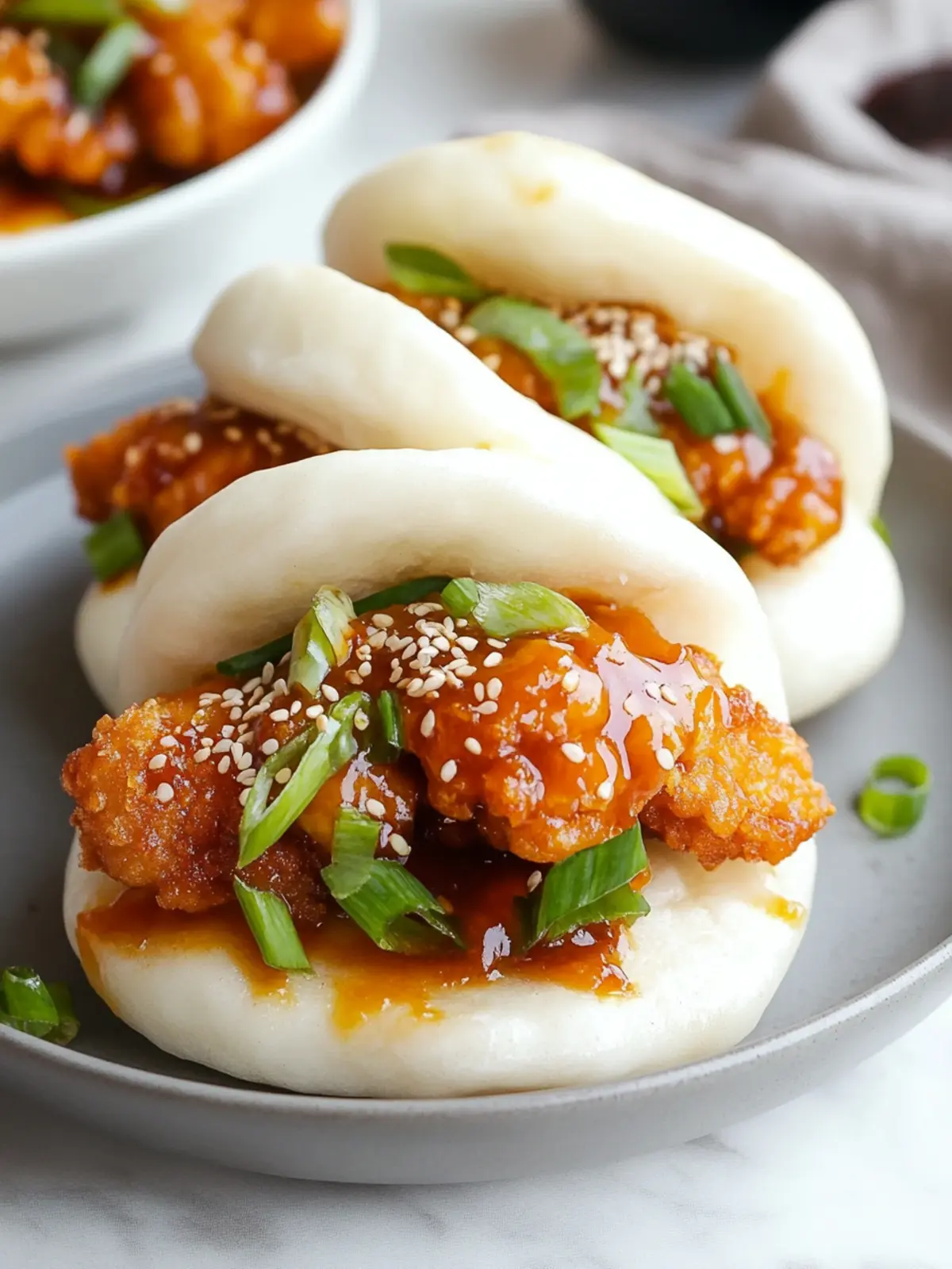 Air Fryer Korean Fried Chicken Bao: Juicy & Irresistible Delights 3 Air Fryer Korean Fried Chicken Bao