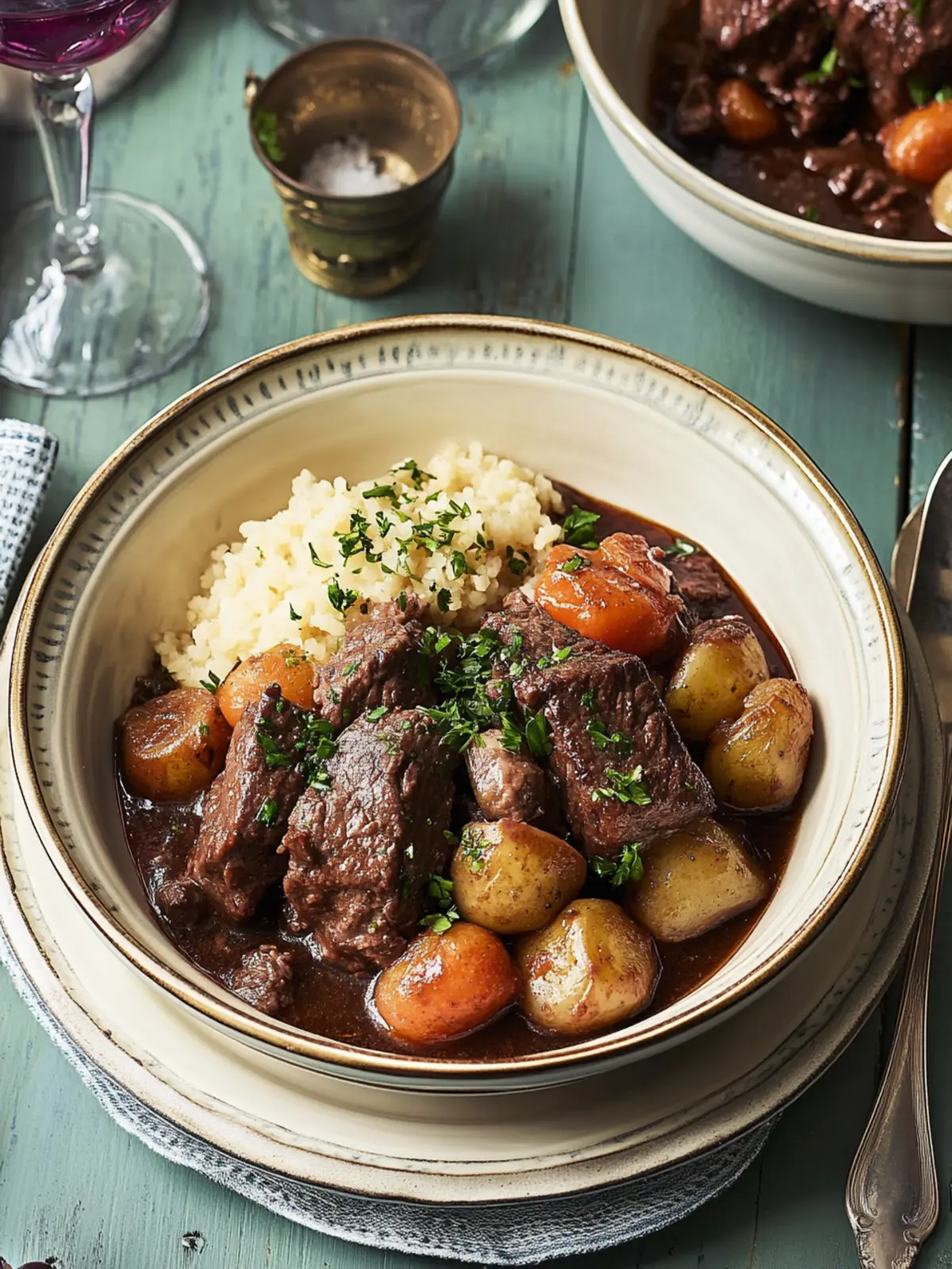 Savory Comfort: Hearty Gluten-Free Beef Burgundy Delight 2 Beef Burgundy